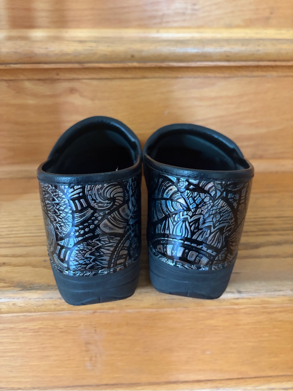 Dansko XP 2.0 Clogs Fossilized Metallic Pattern Women’s 42 Professional Nursing - Picture 6 of 6